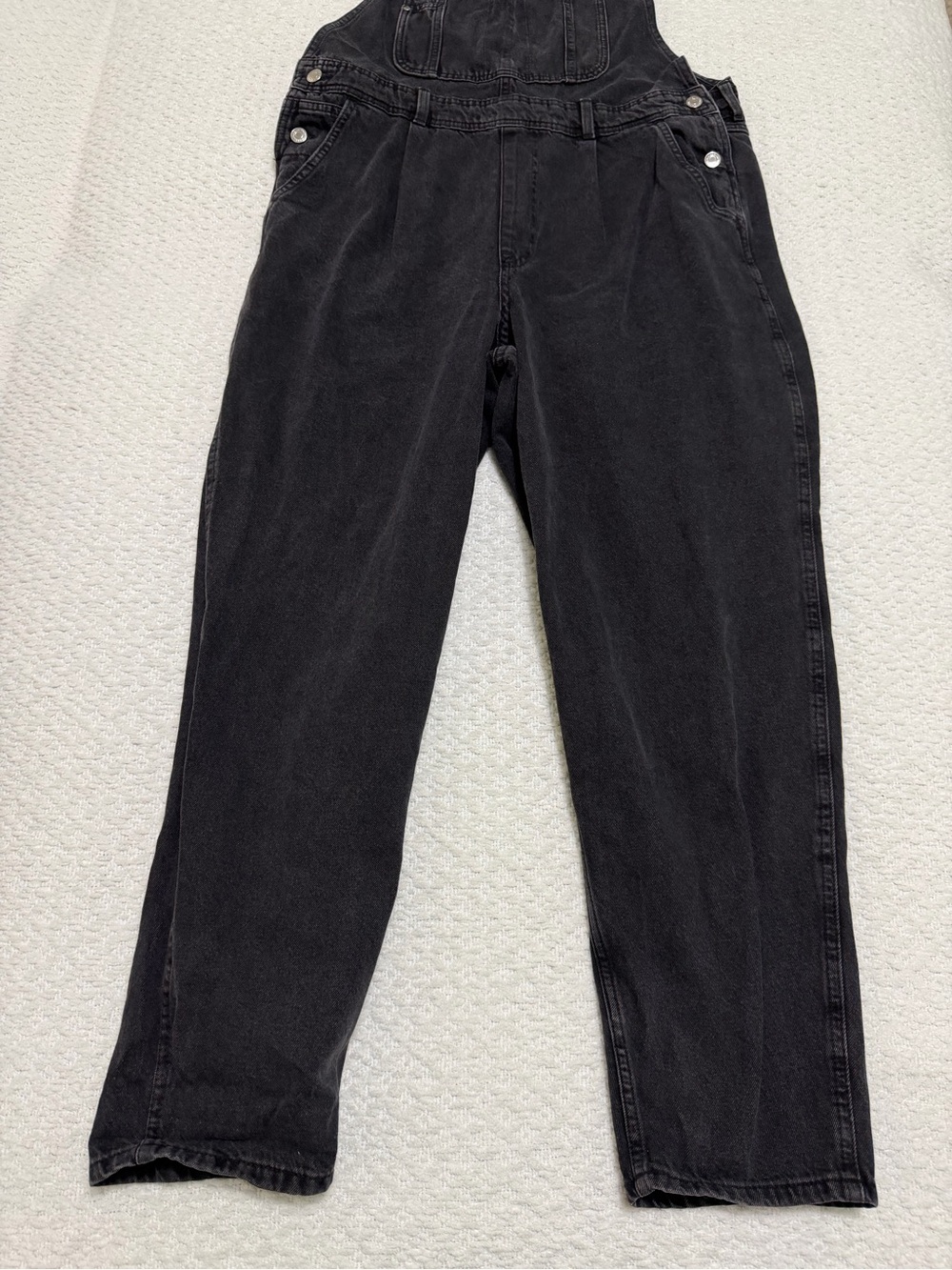 &Denim by H&M Black Overalls Women’s Size Large - Picture 2 of 8